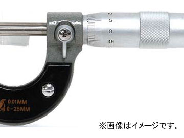 シンワ測定 マイクロメーター 0〜25mm 78935 JAN：4960910789357