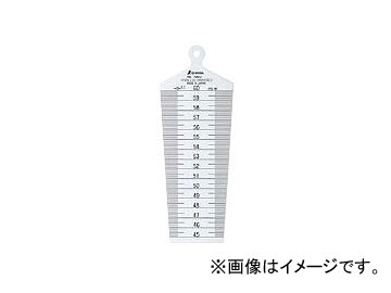 シンワ測定 テーパーゲージ No.700 D 45〜60mm 62615 JAN：4960910626157