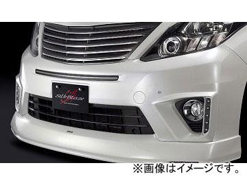 シルクブレイズ プレミアムライン フロントハーフスポイラー トヨタ アルファード ANH/GGH20・25W S 後期 2011年09月〜 未塗装 PL-AL20SMC-FS