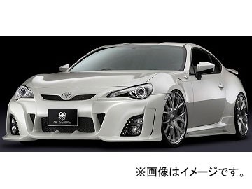 シルクブレイズ GLANZEN フロントバンパー 純正色(パールメタリック) LED無 トヨタ 86(ハチロク) ZN6 2012年04月〜2016年07月 選べる6塗