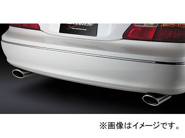 シルクブレイズ マフラーカッター オーバルタイプ シルバー デュアル2個セット SB-CUT-017 トヨタ セルシオ UCF30/31 MC前  前期｜au PAY マーケット