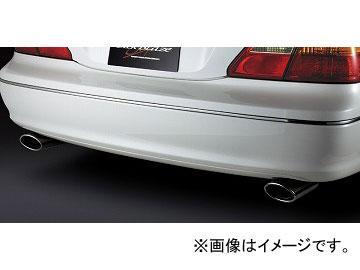 シルクブレイズ マフラーカッター オーバルタイプ ブラック デュアル2個セット SB-CUT-028 トヨタ セルシオ UCF30/31 前期
