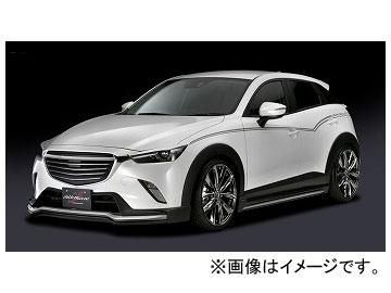 シルクブレイズ 3点セット 艶消しブラック/シルバー[1F7]ツートン フォグ有 SB-CX3-3PF-MBK1F7 マツダ CX-3 DK5 XD/XD Touring/XD Touring Lパッケージ 2015年02月〜