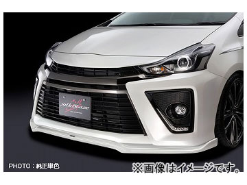 シルクブレイズ フロントリップスポイラーType-S ブラック(202)単色 TSR40PG-FS-BK トヨタ プリウスα G's ZVW40/41W 2015年01月〜