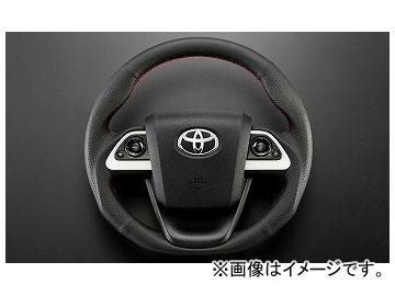 シルクブレイズ オールレザーステアリング SB-ST-203 トヨタ プリウス ZVW5＃ 2015年12月〜