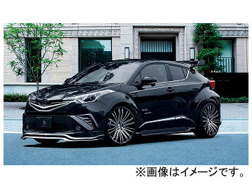 シルクブレイズ サイドステップ(単色塗装済)C-HR　ZYX10/NGX50 シルクブレイズ c-hrの通販