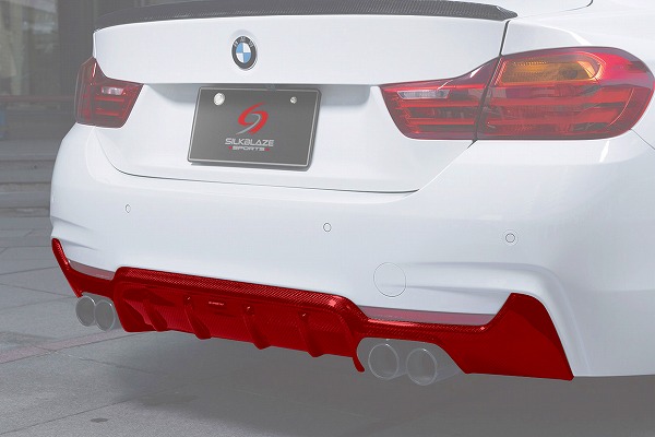 シルクブレイズ リアディフューザー BMW 4シリーズ(F32) 420i 3N20