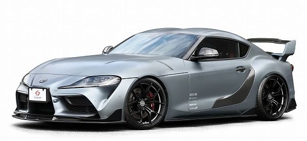 シルクブレイズスポーツ エアロ3点セット トヨタ GRスープラ DB82/DB42/DB22 2019年05月〜 純正単色 フロント/サイド/リア 選べる5純正色の通販は 188,093円