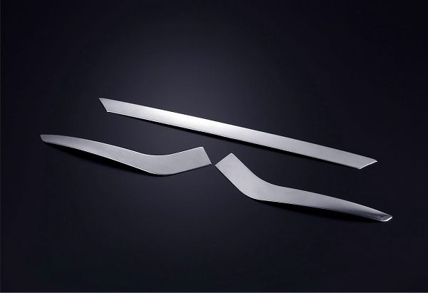 シルクブレイズ リアバンパーガーニッシュ シルバークローム SB-80HA-013 トヨタ ハリアー MXUA/AXUH8＃ 2020年06月〜の通販は