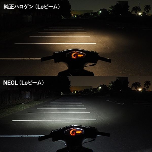 スフィアライト(Spherelight) NEOL ミニバイク用LEDヘッドライト 6000K PH11型 SBNS060 2輪_2