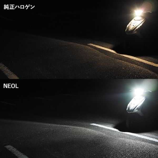 スフィアライト(Spherelight) NEOL ミニバイク用LEDヘッドライト 6000K PH11型 SBNS060 2輪_3