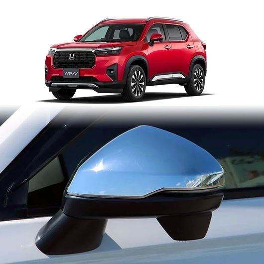 適用: 2024 ホンダ WR-V DG5 バックミラー サイド ミラー ウイング カバー キャップ アクセサリー ブラック・カーボン SR-AA-0092_1