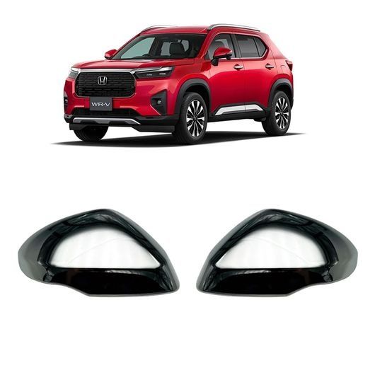 適用: 2024 ホンダ WR-V DG5 バックミラー サイド ミラー ウイング カバー キャップ アクセサリー ブラック・カーボン SR-AA-0092_2