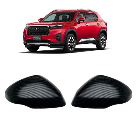 適用: 2024 ホンダ WR-V DG5 バックミラー サイド ミラー ウイング カバー キャップ アクセサリー ブラック・カーボン SR-AA-0092_4