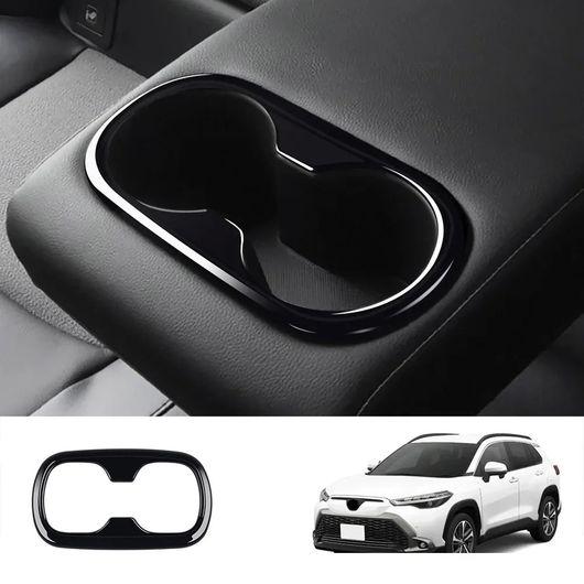 右ハンドル用 適用: トヨタ カローラ クロス 2019-2021 2022 2023 ブラック 光沢 ウインドウ スイッチ ギア シフト ノブ カバー SR-AA-0229_4