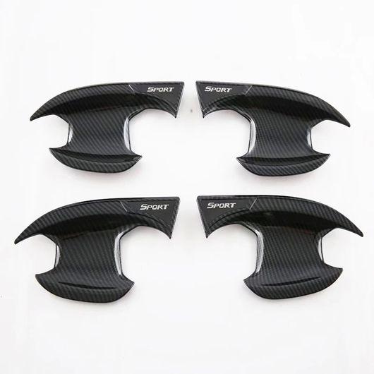 適用: シボレー/CHEVROLET トラック 2023 2024 ABS カーボンファイバー エクステリア アクセサリー アウター ドア ハンドル ボウル カバー SR-AA-0240の通販は