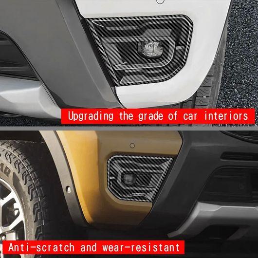 カーボンファイバー フォグランプ ライト フード フレーム シェード フォグライト ケース カバー シェル エクステリア 装飾 適用: カーボン AL-OO-2541 AL リアルカーボンファイバーフォグランプフレーム G20 LCI フロント