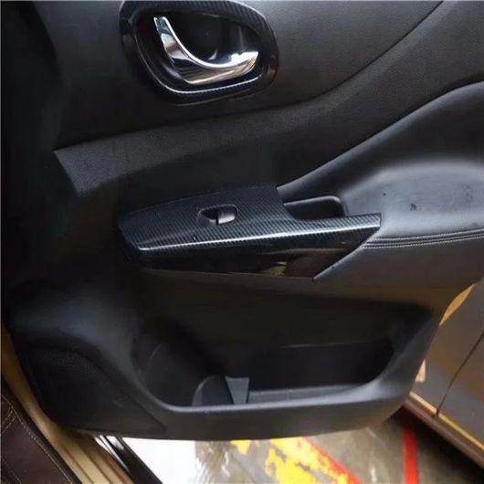 インテリア アクセサリー 適用: 日産 ナバラ NP300 ST 2014-2020 MT AT ギア シフト パネル センター AC アウトレット カバー SR-AA-0264_5