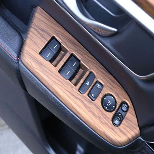 適用: ホンダ CRV CR-V 2017 2018 2019 2020 2021 2022 ピーチ ウッド インテリア アクセサリー 装飾 カバー トリム ギア ヘッド ノブ SR-AA-0268_4