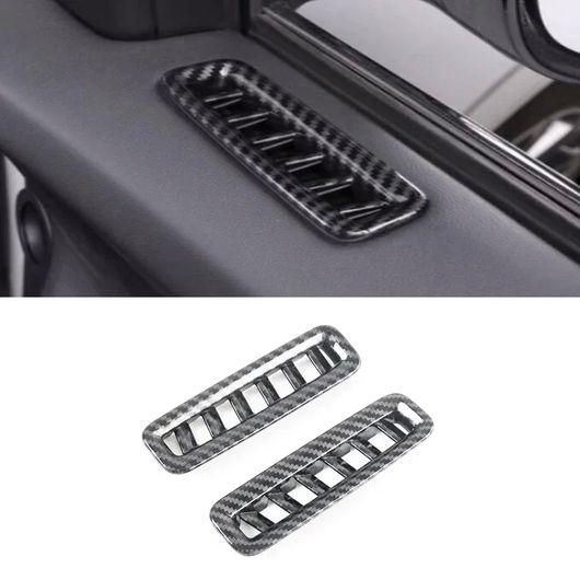 適用: 長安汽車 UNIK UNI-K 2021 2022 2023 カーボンファイバー インテリア アクセサリー ウインドウ スイッチ カバー ギア 8セット SR-AA-0275_3