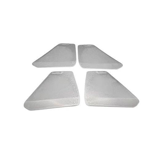 適用: 起亜 EV6 2023 2024 インテリア オーディオ スピーカー カバー ステッカー ドア ラウドスピーカー カバー ラウド 吹き出し口 トリム SR-AA-0302