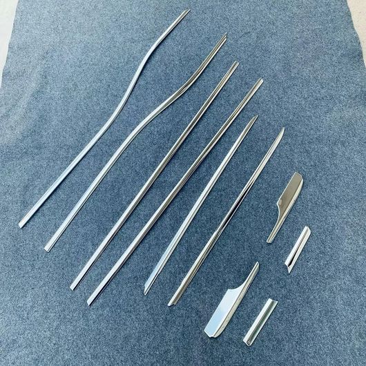 適用: トヨタ ランドクルーザー 250 プラド LC250 2024 2025 クローム ボトム ウインドウ モールディング カバー トリム ウインドウ 装飾 SR-AA-0405_4