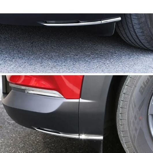 適用: マツダ CX30 CX-30 2020-2024 ステンレス スチール フロント フォグライト ストリップ カバー トリム フロント リア 3セット SR-AA-0430