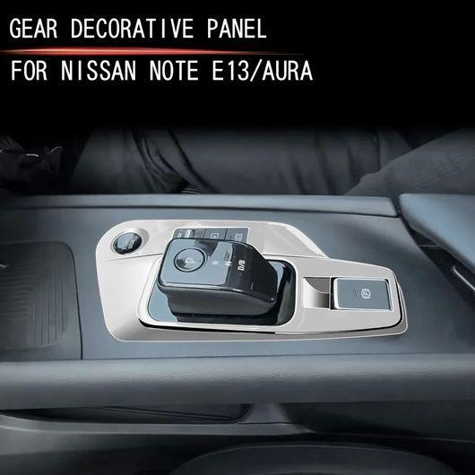 適用: 日産 ノート 2020 E13 E-パワー 2021 FE13 2WD E-パワー/オーラシリーズ ABS ABS シルバー・ABS カーボンファイバー SR-AA-0431_5