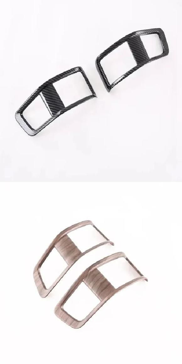 適用: トヨタ BZ4X EA10 2022 2023 ABS フロント サイド エア コンディション ABS カーボンファイバー・ABS ピーチ ウッド SR-AA-0521の通販は