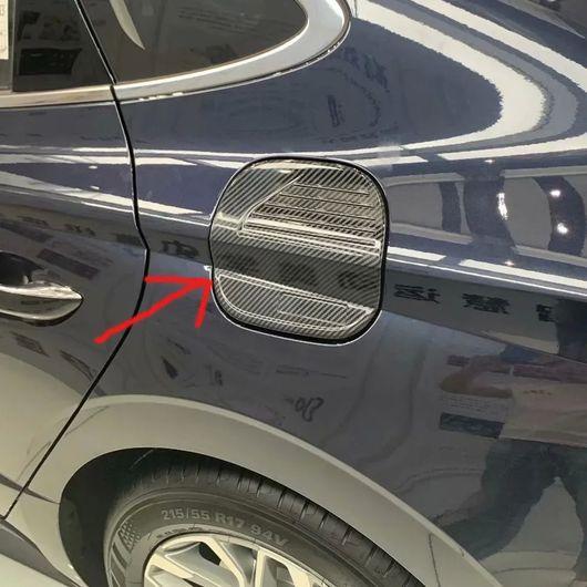 適用: ヒュンダイ/現代/HYUNDAI ソナタ DN8 2020 2021 フューエル タンク カバー ABS クローム・ABS カーボンファイバー SR-AA-0574_1