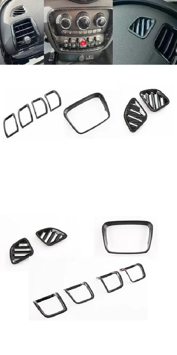 インテリア アクセサリー 適用: ミニ クーパー クラブマン 2022 ABS 3セット カーボンファイバー・3セット ブラック SR-AA-0678の通販は