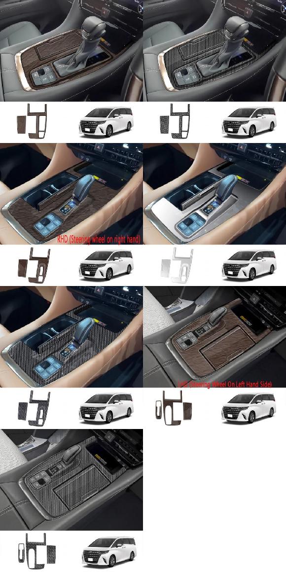 左ハンドル用 右ハンドル用 適用: トヨタ アルファード 右ハンドル用 ピーチ ウッド C〜左ハンドル用 カーボンファイバー E SR-AA-0693の通販は