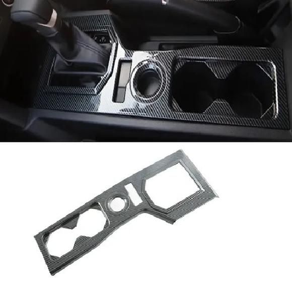 適用: 三菱 トライトン L200 2024 2025 カーボンファイバー ギア シフト パネル カバー 左ハンドル用・右ハンドル用 SR-AA-0702の通販は