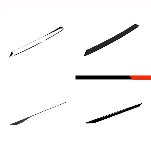 適用: トヨタ CHR C-HR 2024 2025 ABS クローム ブラック サイド