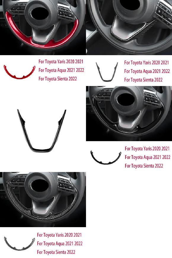 適用: トヨタ ヤリス ヴィッツ/クロス アクア シエンタ 2021 2022 ABS レッド モデル1 1ピース〜カーボン モデル1 1ピース SR-AA-0727の通販は 15,116円