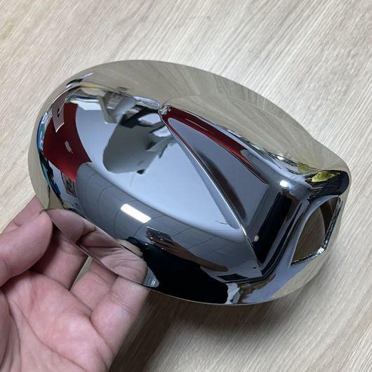 クローム-メッキ ラウンド ミラー 適用: 日本 トラック エルフ 600P 700P キャンター SR-AA-0795_3