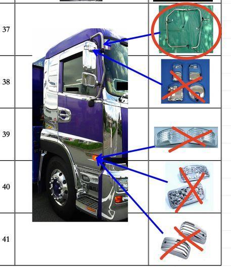 ピアノブラックパネル一式　プレマシー　ラフェスタハイウェイスター　CW　DAMD ピアノブラックパネル一式 プレマシー ラフェスタハイウェイ