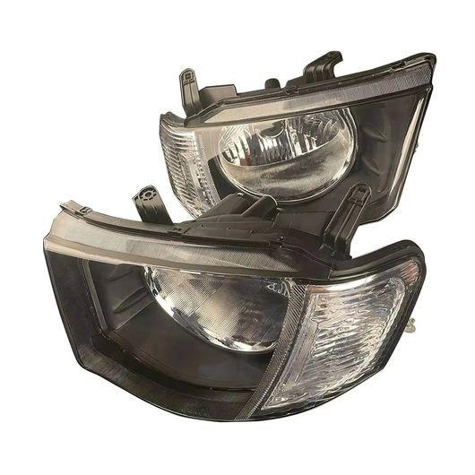 ヘッドライト 2006 2013 適用:三菱 L200 ホワイト コーナー ライト 1ペア クリスタル ヘッド ランプ 1ペア SR-AA-1602_4