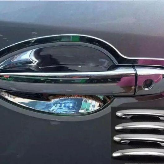 適用: マツダ CX-3 CX3 2017 2018 2019 2020 クローム アウター ドア ハンドル カバー ドア キャッチ トリム モールディング オーバーレイ SR-AA-3189_1