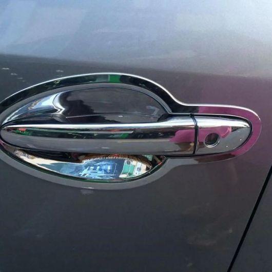 適用: マツダ CX-3 CX3 2017 2018 2019 2020 クローム アウター ドア ハンドル カバー ドア キャッチ トリム モールディング オーバーレイ SR-AA-3189_2