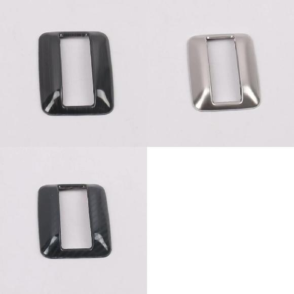 適用: 三菱 エクリプス クロス 2017-2019 2020 ステンレス スチール スチール ブラック〜スチール カーボンファイバー SR-AA-3202