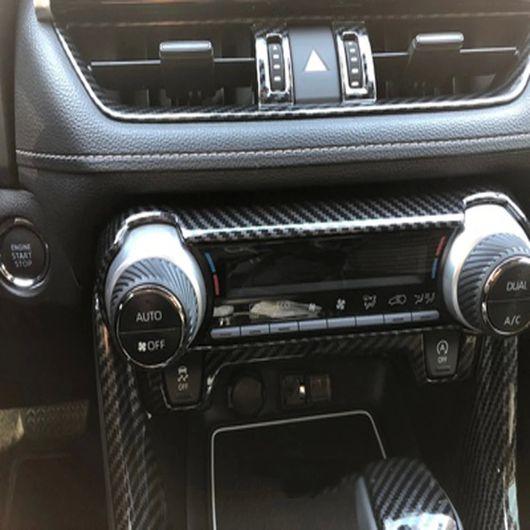 インテリア カーボン 装飾 アクセサリー 適用: トヨタ RAV4 2019-2021 2022 インストルメント コンソール ギア ギア シフト ノブ SR-AA-3226_3