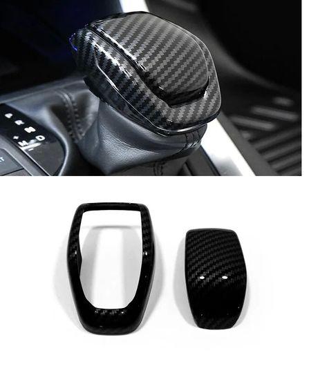 インテリア カーボン 装飾 アクセサリー 適用: トヨタ RAV4 2019-2021 2022 インストルメント コンソール ギア ギア シフト ノブ SR-AA-3226_5
