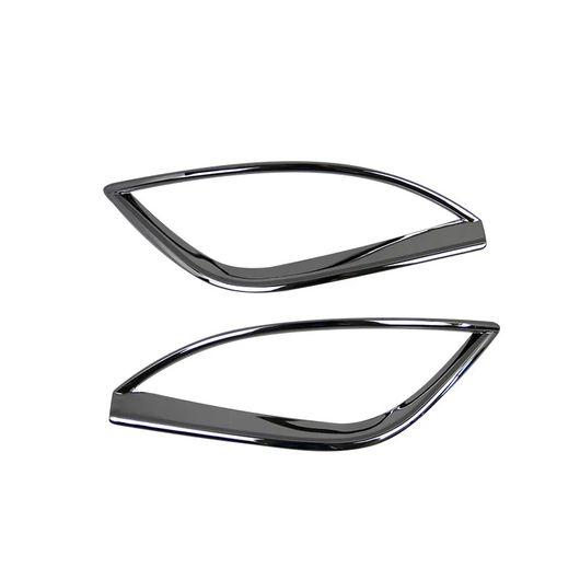 適用: ヒュンダイ/現代/HYUNDAI IX35 2010-2013 2014 2015 ABS クローム リア フォグライト カバー トリム テール フォグライト ランプ SR-AA-3263