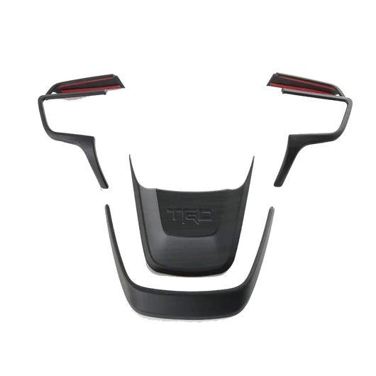 マット 木目調 インテリア アクセサリー 適用: トヨタ ハイランダー 2021 2022 ウインドウ スイッチ リフト カバー A ピラー カバー SR-AA-3335