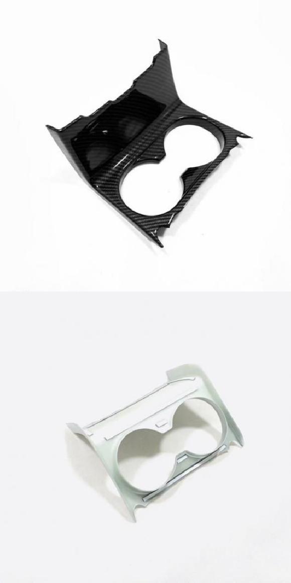 当てはめる: マツダ CX-5 CX5 KF 2017 2018 2019-2023 室内装飾 付属品 真っただ中 炭素衣料繊維・ABS つや消し SR-AA-3354