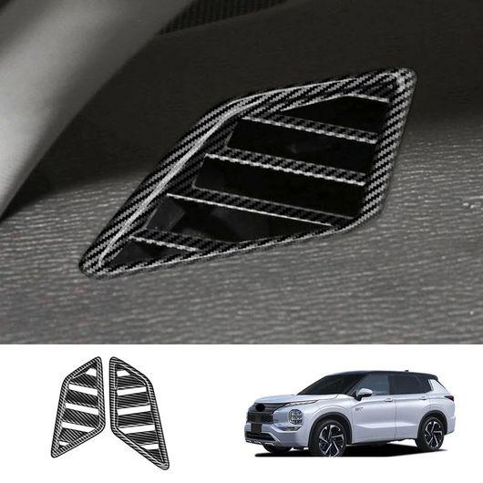 適用: 三菱 アウトランダー 2022 2023 2024 インテリア アクセサリー 装飾 リア エアコン ギア パネル 左ハンドル用 右ハンドル用 SR-AA-3469