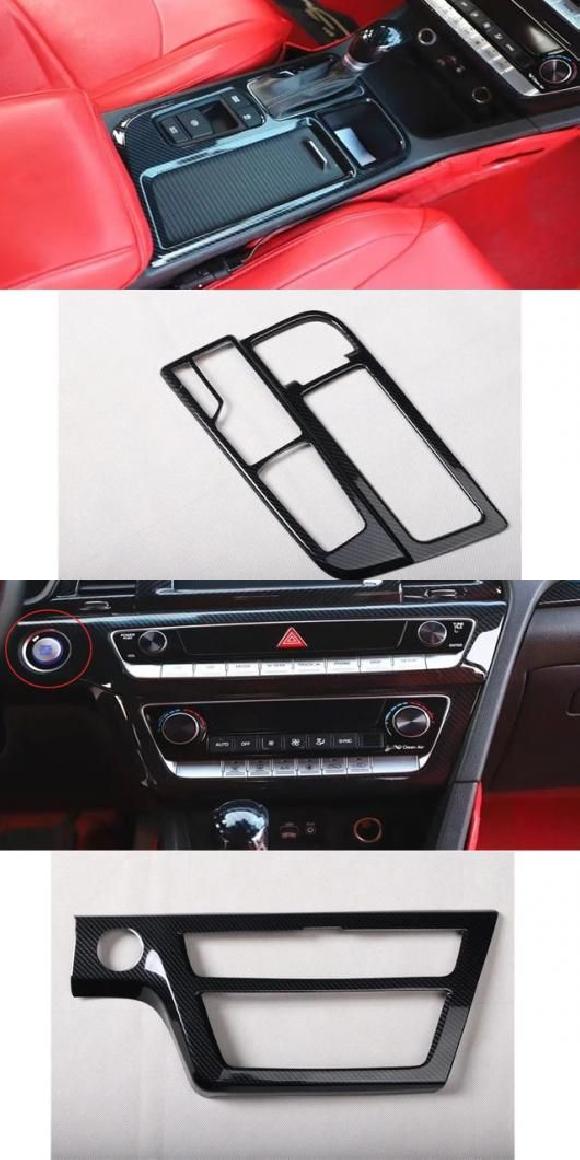 適用: ヒュンダイ/現代/HYUNDAI ソナタ 9th 2016 2017 インテリア ギア シフト パネル・エアコン スイッチ パネル 1 SR-AA-3484