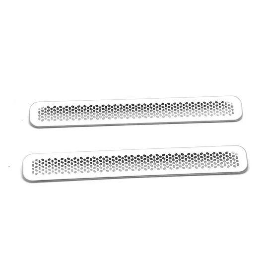 適用: 起亜 スポーテージ NQ5 2022 2023 ステンレス スチール 4ドア オーディオ スピーカー カバー アンダー シート シルバー 4ドア SR-AA-3545