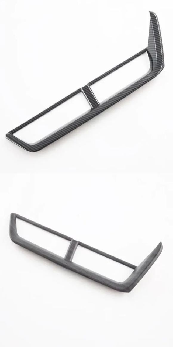 適用: シボレー/CHEVROLET トラック 2023 2024 ABS インテリア アクセサリー エアコン ABS カーボンファイバー・ABS 木目調 SR-AA-3564
